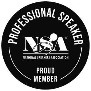 Teresa Harlow NSA Professional Speaker Badge